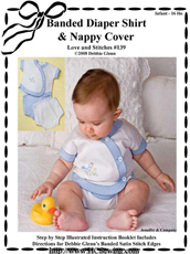 #139 Banded Diaper Shirt & Nappy Cover